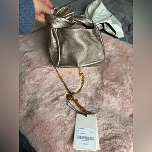 Cuyana mini bow bag